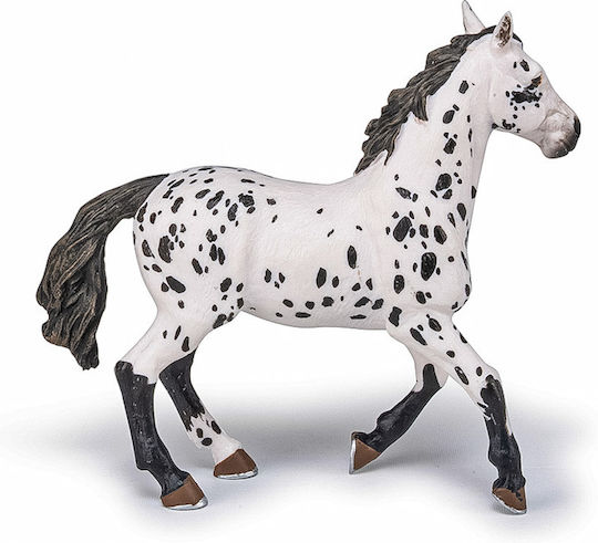 Papo Măgară Appaloosa Neagră 13 cm (Διάφορα Σχέδια)
