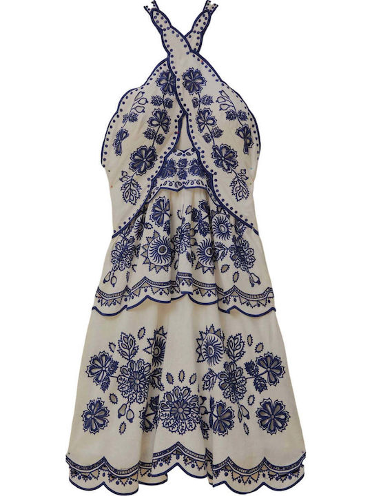 Summer Midi Dress White