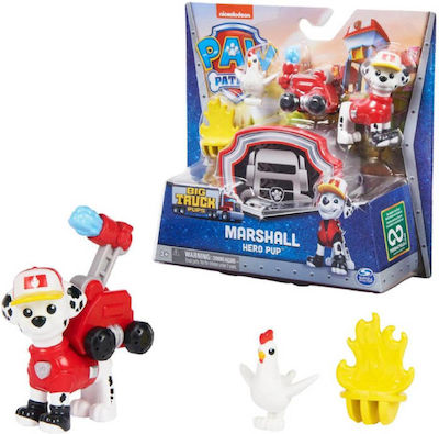 Spin Master Миниатюрна Играчка Big Hero Pups - Marshall Paw Patrol за 3+ Години