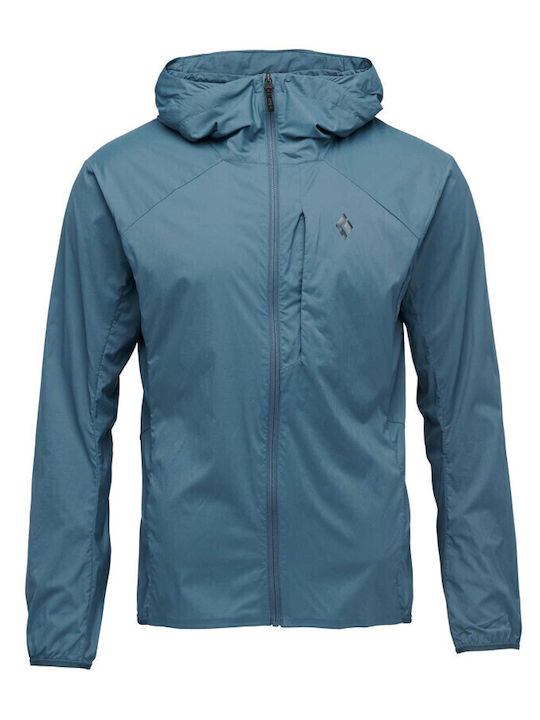 Fineline Stretch Shell Winter Jacket Softshell Waterproof and Windproof Creek Blue