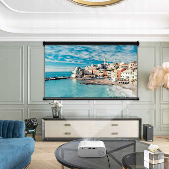 Zenwire D300S 9087689 Mini Projector LCD HD Λάμπας LED με Wi-Fi και Ενσωματωμένα Ηχεία