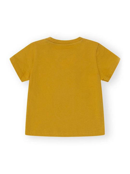Tricou pentru copii muștar