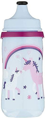 Kids Water Bottle Unicorn Plastic 330ml