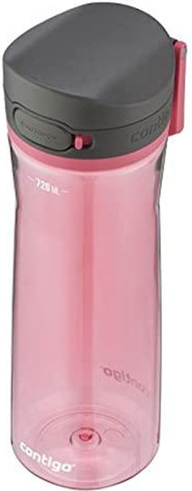 Contigo Kinder Trinkflasche Kunststoff mit Aufklappbarem Verschluss Auslaufsicher 720ml (Verschiedene Designs/Farben)