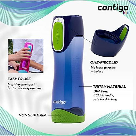 Contigo Παιδικό Παγούρι Πλαστικό Non Spill 500ml