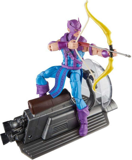 Action Figure Avengers - Hawkeye with Sky Cycle Marvel Legends for 4+ Years 15cm.