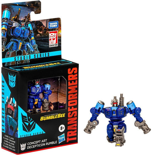 Φigură de acțiune Transformers The Last Knight Core Class - Concept Art Decepticon Rumble 9cm cm