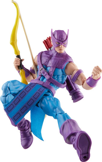 Action Figure Avengers - Hawkeye with Sky Cycle Marvel Legends for 4+ Years 15cm.