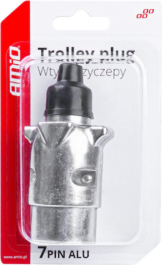 AMiO Πρίζα Τρέιλερ με 7 pin 12V