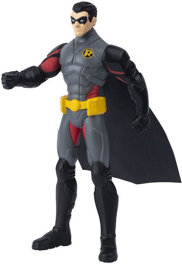 Action Figure Justice League Batman Robin Grey Costume for 3+ years Years 15cm.