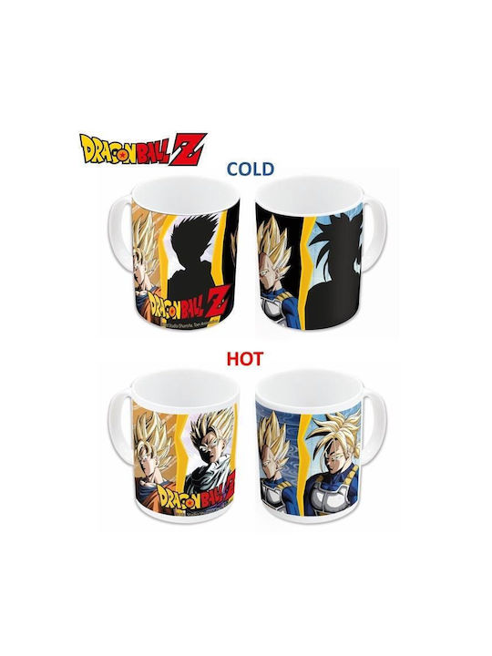 Stor Dragon Ball Z Schimbare de Căldură Cană Ceramică Multicoloră 325ml 1buc