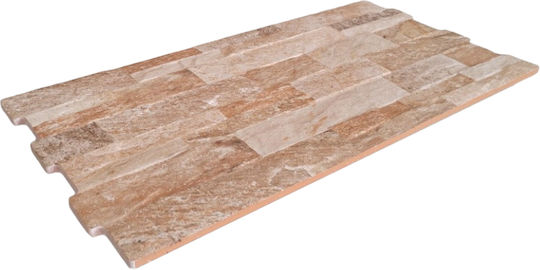 Stn Ceramica Placă Perete Bucătărie / Baie Mat 50x25cm Ocre