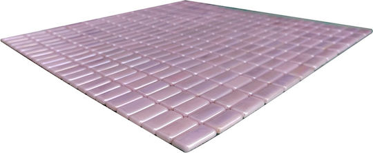 Vidrepur Floor / Kitchen Wall / Bathroom Gloss Tile 30x30cm Rosal