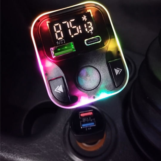 Carner FM Transmitter Autovehicul cu Bluetooth / USB / AUX