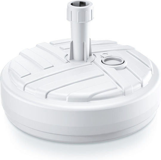 Prosperplast Umbrella Base Water - Sand Plastic 24-30mm 12lt Round White