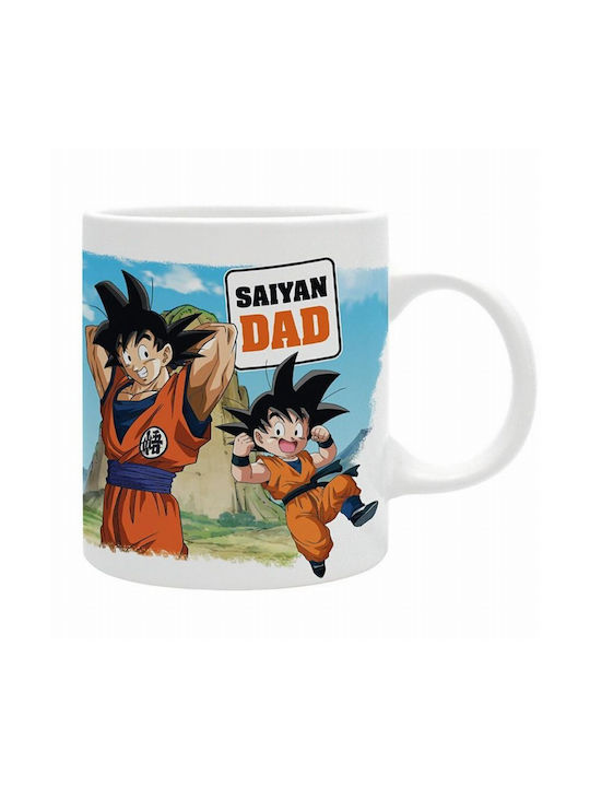 Abysse Dragon Ball Super - Saiyan Dad Κούπα Κεραμική Πολύχρωμη 320ml