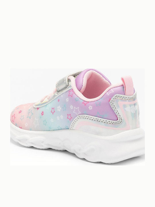 Victoria Luci Kids Sneakers Anatomic with Scratch & Lights Multicolour