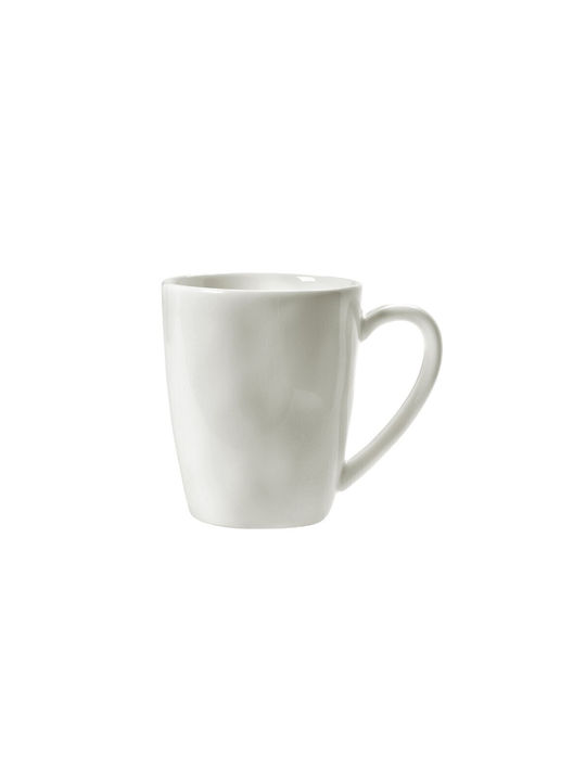 Cryspo Trio Mug made from Porcelain White 360ml 1pcs