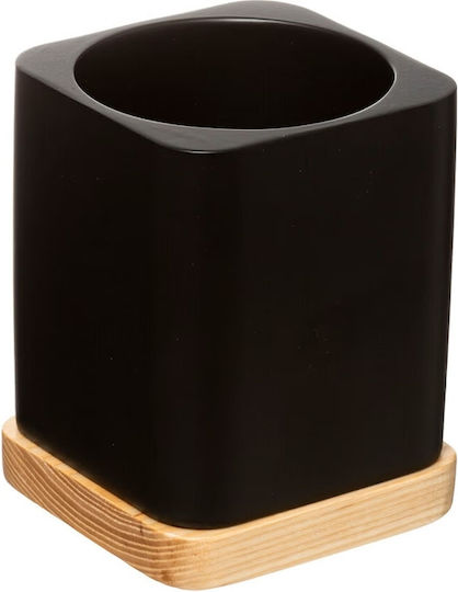 5Five Ceramic Toilet Brush Black