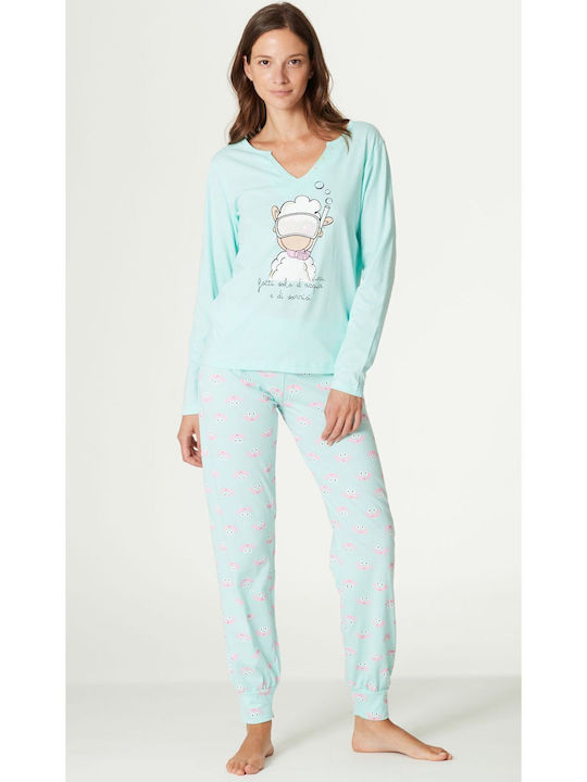 Happy People Set Summer Women's Pajamas Ciell