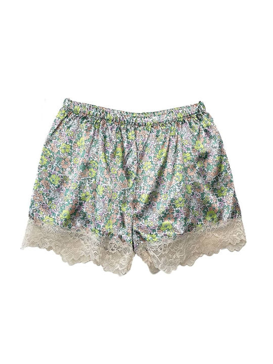 Cootaiya De vară Set Pijamale pentru Femei Satin Green