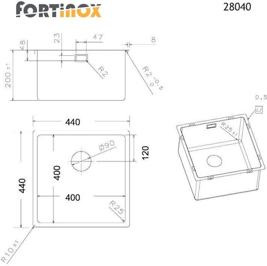Apell 28034-110 Υποκαθήμενος Inox Σατινέ Μ38xΠ44cm Ασημί Apell 28034-110 Υποκαθήμενος Inox Σατινέ Μ38xΠ44cm Ασημί