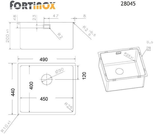 Apell 28045-110 Υποκαθήμενος Inox Σατινέ Μ49xΠ44cm Ασημί Apell 28045-110 Υποκαθήμενος Inox Σατινέ Μ49xΠ44cm Ασημί
