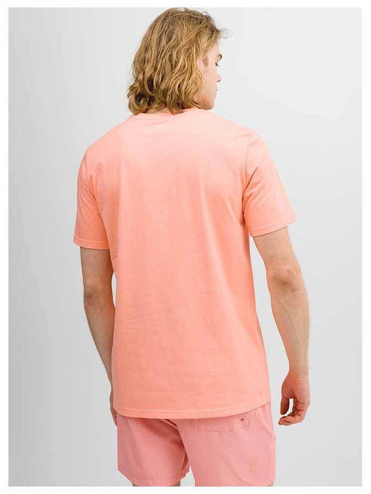 4F Men's Short Sleeve Blouse Pink