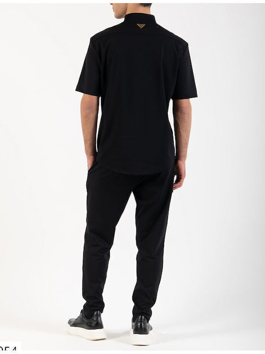 Reckless Men's Trousers in Loose Fit Black