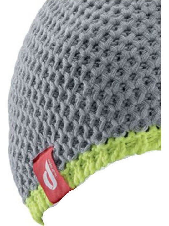 Pom Pom Beanie Γυναικείος Σκούφος Πλεκτός σε Γκρι χρώμα