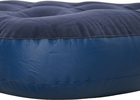 Outsunny Inflatable Single Air Mattress with Hand Pump 191x73x22cm Blue