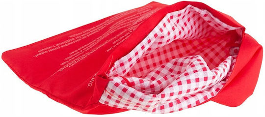 Zola Magic Bag Microwaving Potatoes Reusable Red 26x19 Cm