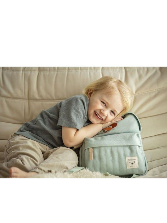 Kidzroom Παιδική Τσάντα Πλάτης Πράσινη 23x8x31εκ.