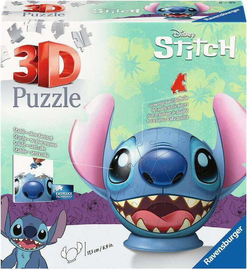 Disney: Lilo & Stitch Puzzle 3D 72pcs