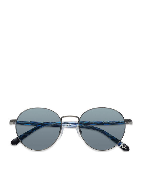 Etnia Barcelona Unisex Sunglasses with Blue Metallic Frame and Blue Gradient Polarized Lenses ET-4IFORMI52SSLBL-SLBL