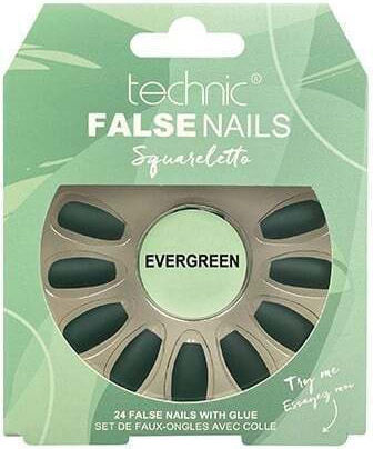Technic Tips Νυχιών σε Πράσινο Χρώμα