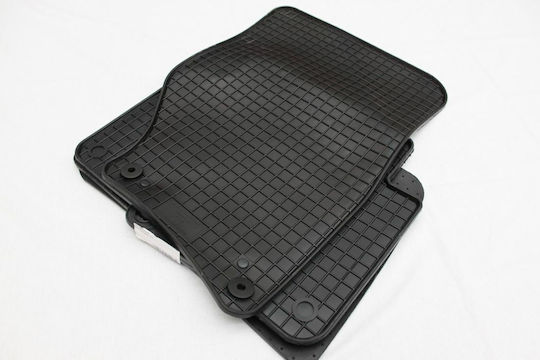 Petex Set of Front and Rear Mats 4pcs for Audi Q7 2006-2014 Black