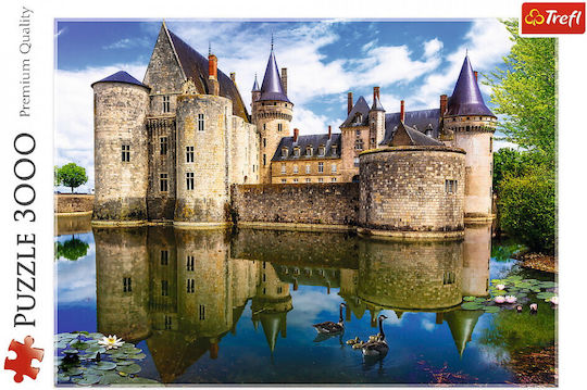 Sully-sur-Loire Castle, France Puzzle 2D 3000 Pieces