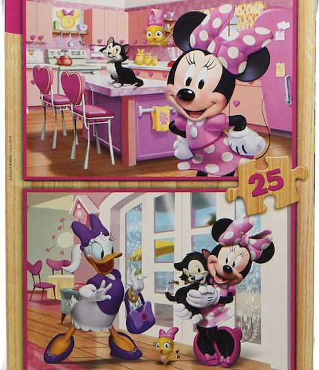 Wooden Kids Puzzle Minnie Happy Helpers for 3+ years+ Years 50pcs Educa