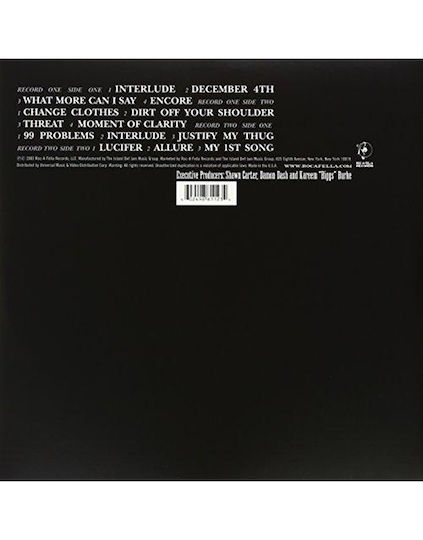Black Album Vinyl