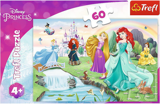 Puzzle pentru Copii Meet The Princesses pentru 4+ ani+ Ani 60buc Trefl