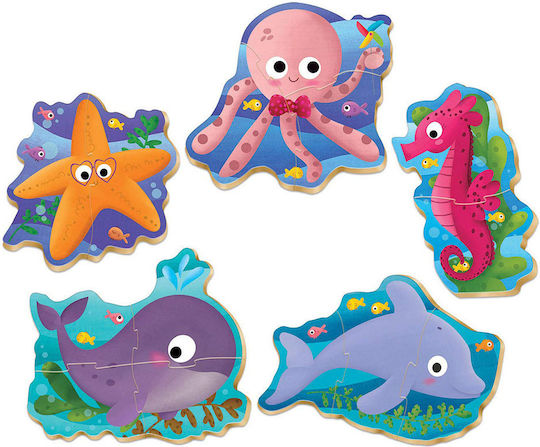 Παιδικό Puzzle Baby Sea Animals για 1+ Ετών 14pcs Educa