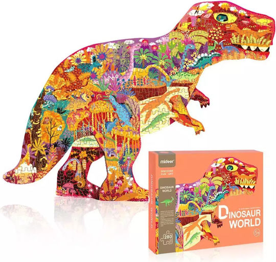 Kinderpuzzle Dinosaur World für 5+ Jahre+ Jahre 280pcs MiDeer