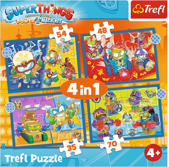 Puzzle pentru Copii Super Things pentru 4+ ani+ Ani 207buc Trefl