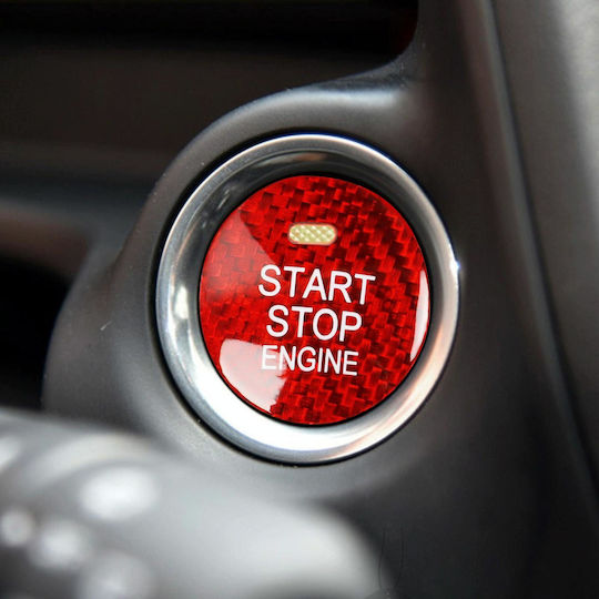 Lampa Panel Start Button Red 12v