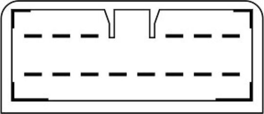 Mcar Comutator geamuri auto pentru Toyota Corolla / Camry / Croazieră pe uscat / Lexus 14pin