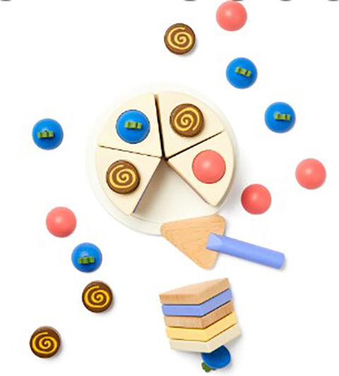 Kids Concept Τούρτα από Ξύλο για 3+ Ετών 42τμχ