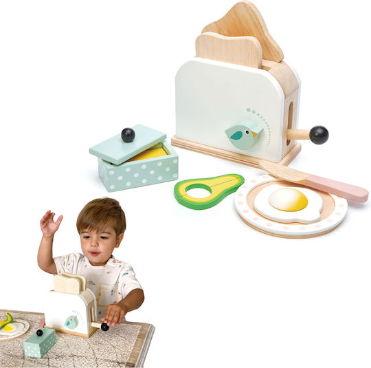 Tender Leaf Toys Дървен Сет За Закуска За Възраст 3+ 10 Части