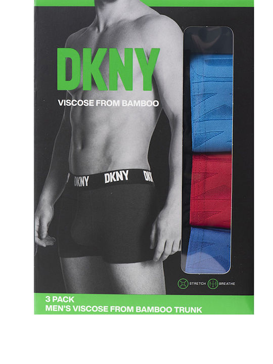 DKNY Ανδρικά Μποξεράκια Μαύρα 3Pack