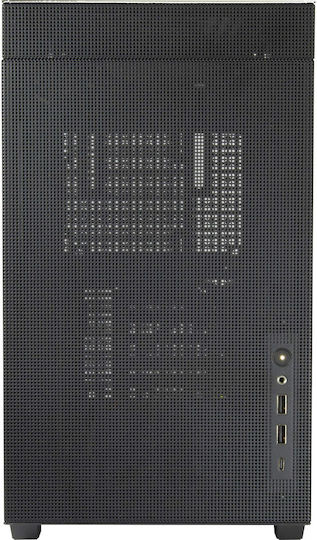 Inter-Tech IM-2 Expander Mini Tower Κουτί Υπολογιστή Μαύρο